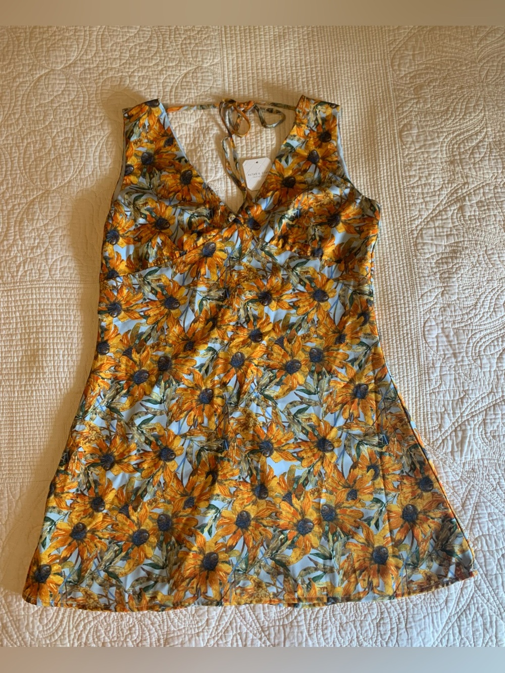 XL Altar'd State Parissa Floral Mini Dress